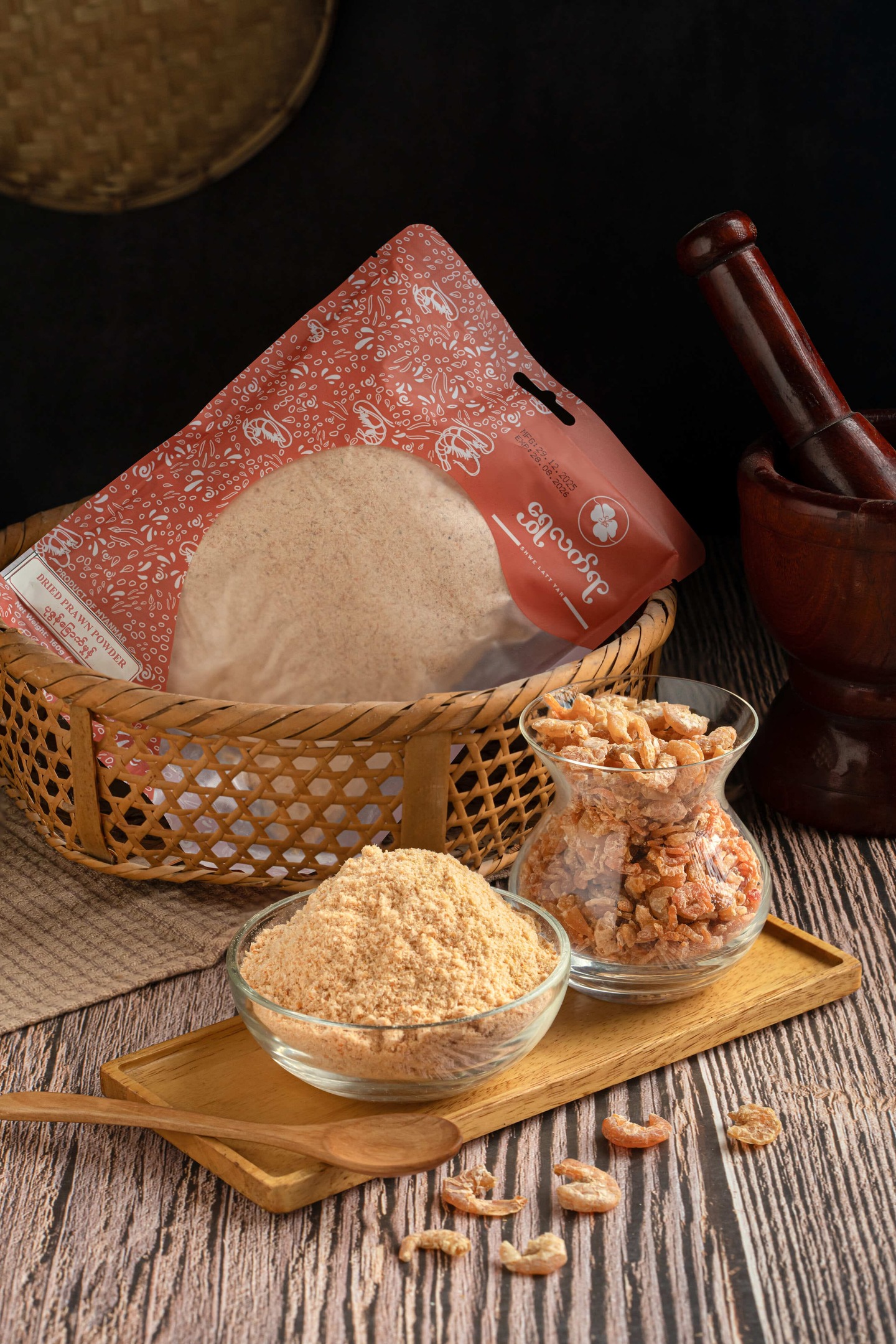 ပုစွန်ခြောက်မှုန့် 160g