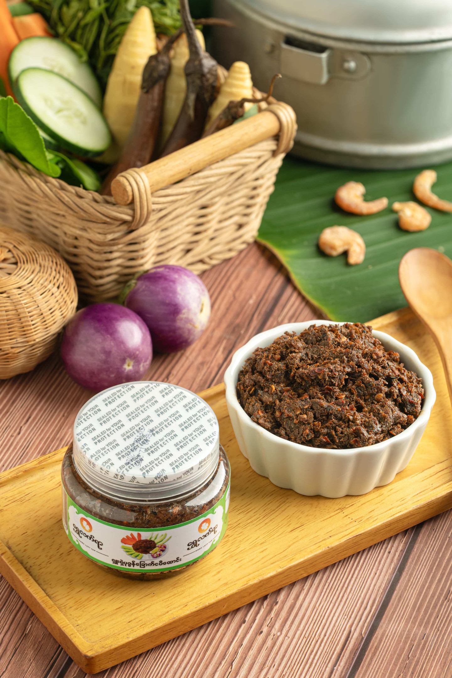 ရှူးရှဲပုစွန်ခြောက်ငပိထောင်း 100g