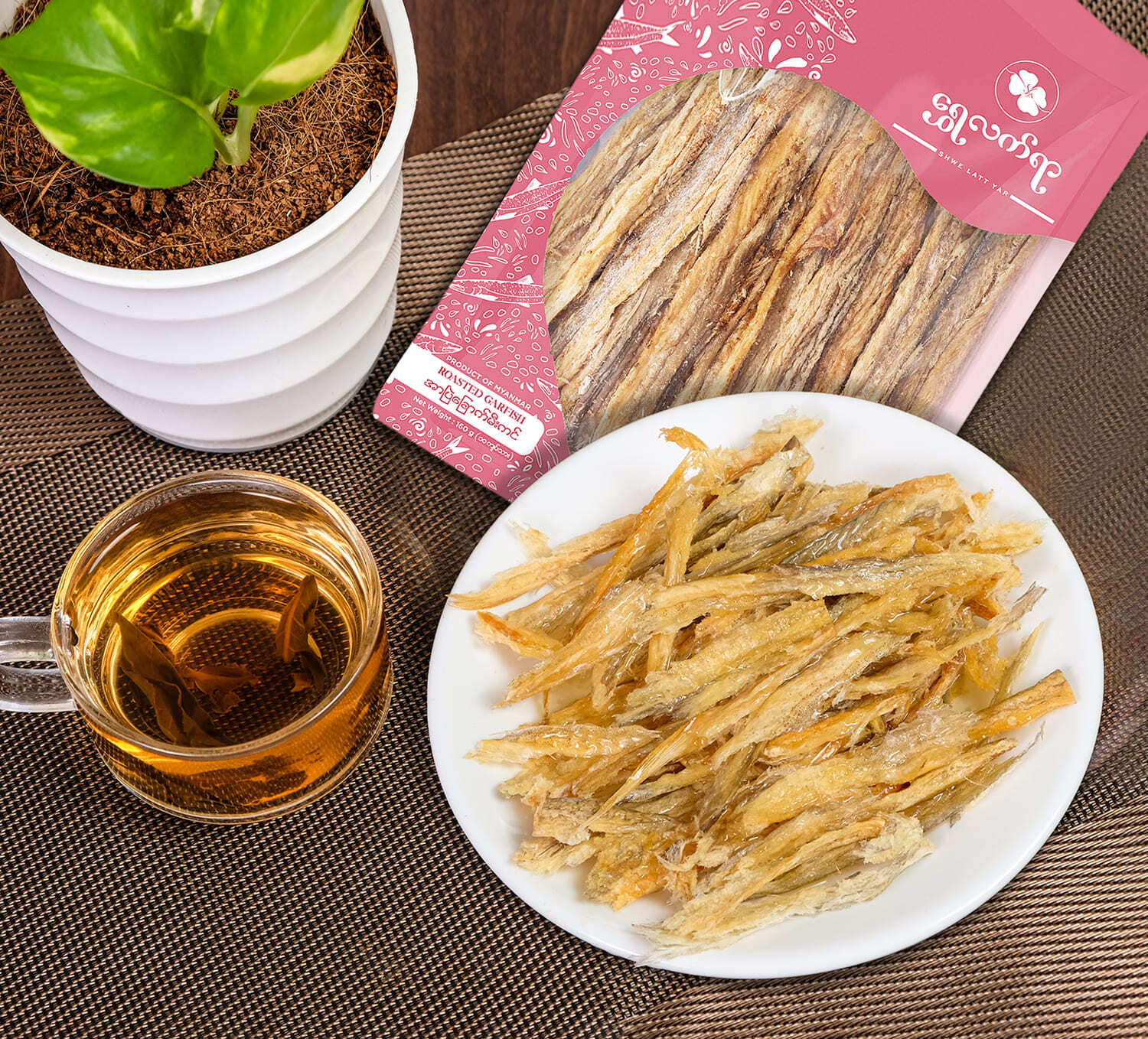 အာပြဲခြောက်မီးကင် 160g